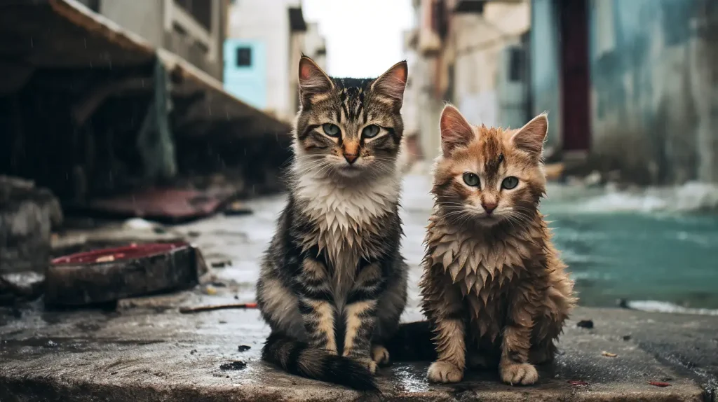 stray cats around the world