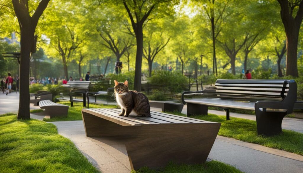 The Impact of Stray Cats on Public Parks